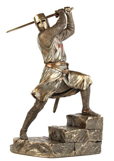 Figurka rycerza templariusz z mieczem veronese