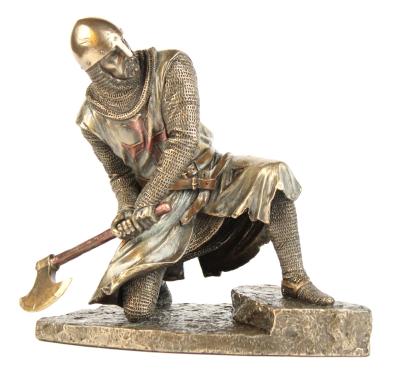 Figurka Rycerz Templariusz z toporem veronese